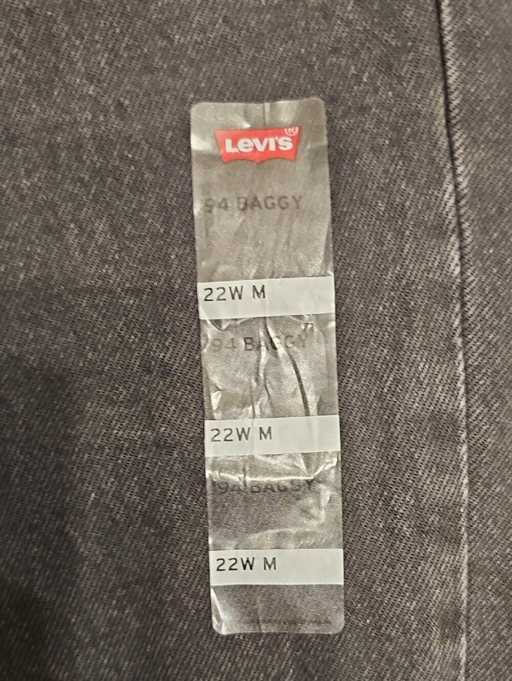 Levi's Black Straight Leg Jeans - Picture 4 of 8